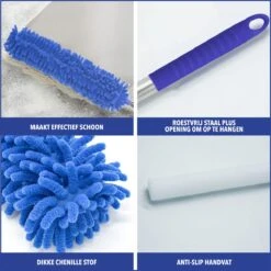 Telescopische Plumeau – Uitschuifbaar – Microvezel – Set Van 3 Opzetstukken – Stoffer – Ragebol 12 Telescopische Plumeau – Uitschuifbaar – Microvezel – Set Van 3 Opzetstukken – Stoffer – Ragebol -Winkel Voor Schoonmaakartikelen 1200x1199 28