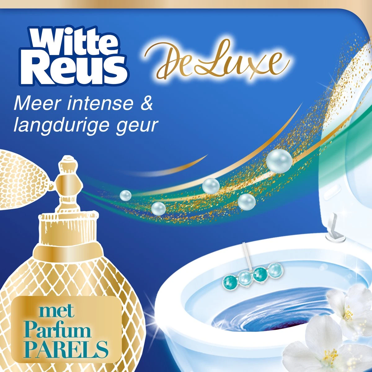 Witte Reus DeLuxe Toiletblok - Magic Moonflower - WC Blokjes Voordeelverpakking - 10 Stuks 3 Witte Reus DeLuxe Toiletblok - Magic Moonflower - WC Blokjes Voordeelverpakking - 10 Stuks - Afbeelding 3