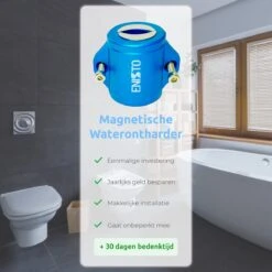 ENISTO® Magnetische Waterontharder Small – Waterontharder Magneet – Douchefilter – Waterontkalker – Waterverzachter – Antikalk – Blauw – RVS 11 ENISTO® Magnetische Waterontharder Small – Waterontharder Magneet – Douchefilter – Waterontkalker – Waterverzachter – Antikalk – Blauw – RVS -Winkel Voor Schoonmaakartikelen 1200x1200 1272