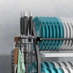 Merkloos Afdruiprek - Afdruiprek Met Lekbak - Afwas - Metaal - Zwart - RVS Afwasrek 8 Merkloos Afdruiprek - Afdruiprek Met Lekbak - Afwas - Metaal - Zwart - RVS Afwasrek -Winkel Voor Schoonmaakartikelen 1200x1200 1453