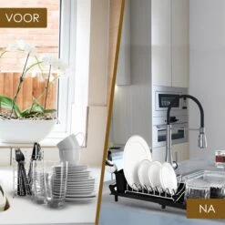 MIRI Afdruiprek – Afwasrek – Uitschuifbaar – Met Lekbak In Gootsteen – Afwas – Roestvrij Staal – Zwart 15 MIRI Afdruiprek – Afwasrek – Uitschuifbaar – Met Lekbak In Gootsteen – Afwas – Roestvrij Staal – Zwart -Winkel Voor Schoonmaakartikelen 1200x1200 1520