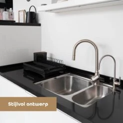 Baulk® - Afdruiprek - Afdruiprek Met Lekbak - Afwas - Droogrek Afwas - RVS - Bestekbak - Modern 18 Baulk® - Afdruiprek - Afdruiprek Met Lekbak - Afwas - Droogrek Afwas - RVS - Bestekbak - Modern -Winkel Voor Schoonmaakartikelen 1200x1200 1527