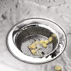 Luxe RVS Gootsteen Zeef Ø88mm - 50mm - Gootsteenstop - Afvoerzeef - Korfplug - Gootsteenbakje - Afvoerstop - Gootsteen Stop 80 Mm -Winkel Voor Schoonmaakartikelen 1200x1200 1539