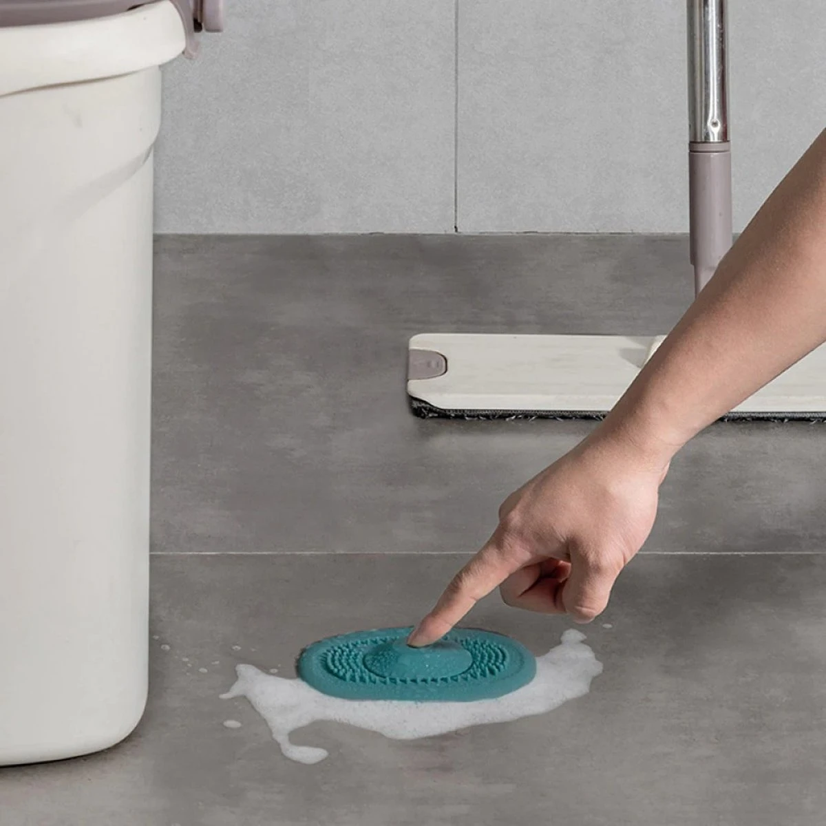 Merkloos Luxe Doucheputje Afvoer Plug Zeef Stopper Stop - Universele Haarfilter Haarvanger Gootsteenstop Afvoerstop Onderdeel Afvoerputje Stopper Putje Rooster Voor Wastafel Gootsteen Spoelbak Bad Douchebak Keuken Wasbak Badkuip Aanrecht - Siliconen - Blauw 2 Merkloos Luxe Doucheputje Afvoer Plug Zeef Stopper Stop - Universele Haarfilter Haarvanger Gootsteenstop Afvoerstop Onderdeel Afvoerputje Stopper Putje Rooster Voor Wastafel Gootsteen Spoelbak Bad Douchebak Keuken Wasbak Badkuip Aanrecht - Siliconen - Blauw - Afbeelding 2