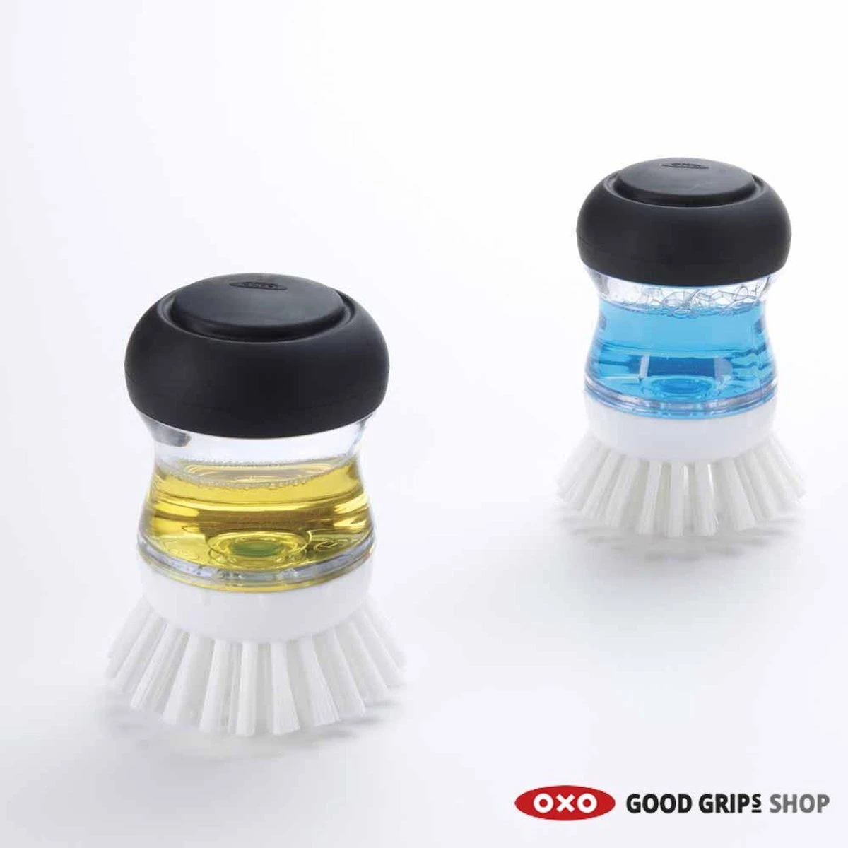 OXO Good Grips Handborstel / Afwasborstel Met Zeepdispenser 2 OXO Good Grips Handborstel / Afwasborstel Met Zeepdispenser - Afbeelding 2