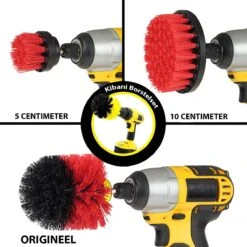 Kibani 3 Delige Borstelset Voor Boormachine - Rood - Voor Beton, Baksteen En Andere Ruwe Oppervlakken - Schrobborstel – Boorborstel – Schuurborstel - Borstel Boormachine – Schoonmaakborstel – Reinigingsborstel – Tapijtreiniger - Borstelset -Winkel Voor Schoonmaakartikelen 1200x1200 1587