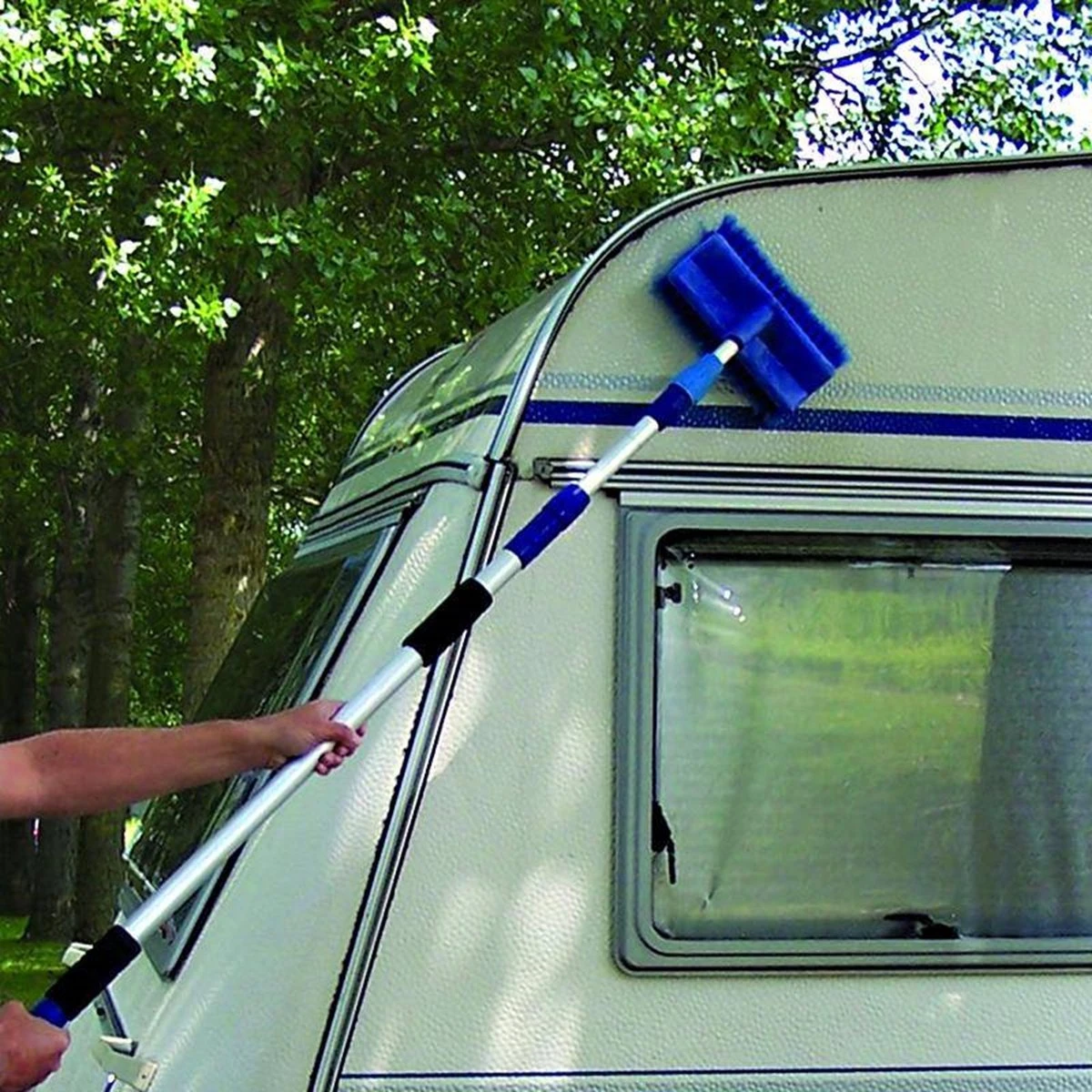 PROPLUS Pro Plus Wasborstel - Heavy Duty - Telescopische Steel - Uitschuifbaar Tot 3 Meter 8 PROPLUS Pro Plus Wasborstel - Heavy Duty - Telescopische Steel - Uitschuifbaar Tot 3 Meter - Afbeelding 8