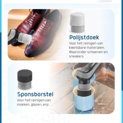 Qualitics Elektrische Schoonmaakborstel - Roterende Polijstmachine - Schrobborstel - Poetsmachine - Vloerreiniger Met 10 Opzetstukken 19 Qualitics Elektrische Schoonmaakborstel - Roterende Polijstmachine - Schrobborstel - Poetsmachine - Vloerreiniger Met 10 Opzetstukken -Winkel Voor Schoonmaakartikelen 1200x1200 1699