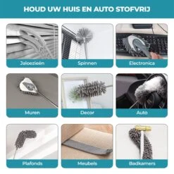 NovaBeau Plumeau Met Telescoopsteel – Microvezel Ragebol Uitschuifbaar - 9-delig Duster Set Met Voegenborstel – RVS Stoffer – Grijs Chenille Borstel – Wasbaar En Draaibaar 12 NovaBeau Plumeau Met Telescoopsteel – Microvezel Ragebol Uitschuifbaar - 9-delig Duster Set Met Voegenborstel – RVS Stoffer – Grijs Chenille Borstel – Wasbaar En Draaibaar -Winkel Voor Schoonmaakartikelen 1200x1200 1763