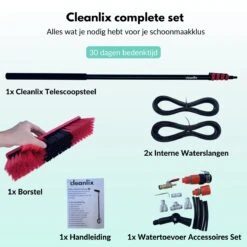 Cleanlix Telescoopsteel Met Borstel - Met Waterdoorvoer - Telescopische Wasborstel - Ramenwassen - Uitschuifbaar Tot 9 Meter 15 Cleanlix Telescoopsteel Met Borstel - Met Waterdoorvoer - Telescopische Wasborstel - Ramenwassen - Uitschuifbaar Tot 9 Meter -Winkel Voor Schoonmaakartikelen 1200x1200 1867