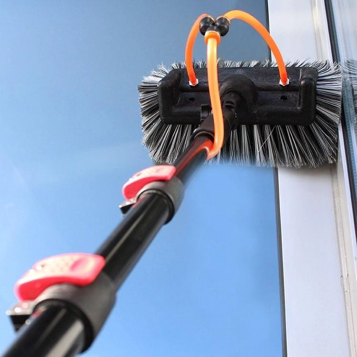 Aquascopic - Telescoopsteel Set Met Borstel - 5,4 M 1 Aquascopic - Telescoopsteel Set Met Borstel - 5,4 M