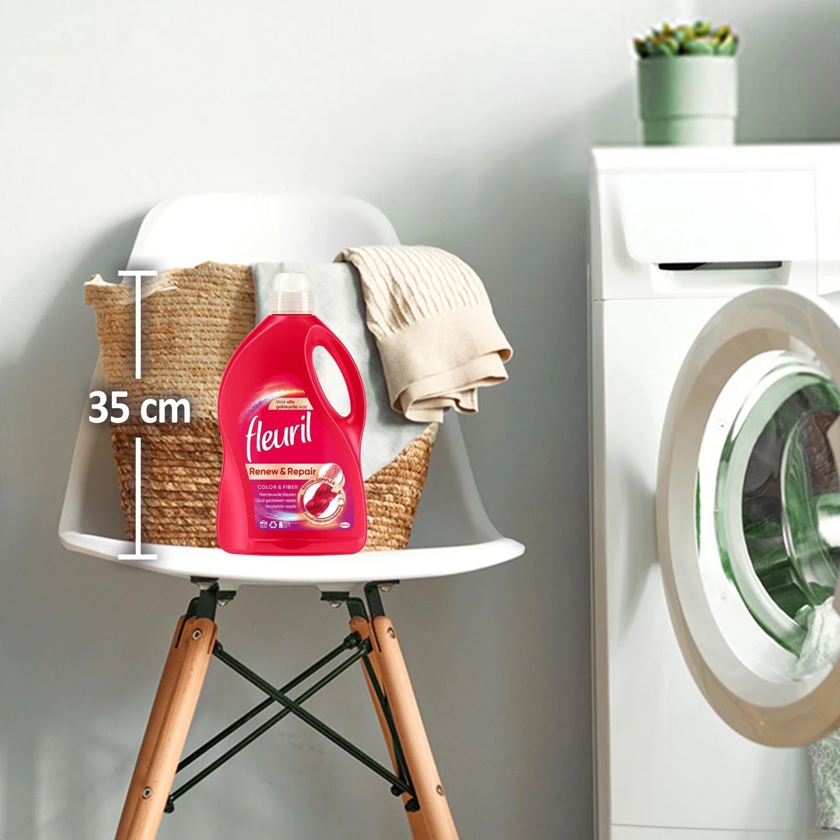 Fleuril Color & Fiber - Vloeibaar Wasmiddel - Gekleurde Was - 45 Wasbeurten 5 Fleuril Color & Fiber - Vloeibaar Wasmiddel - Gekleurde Was - 45 Wasbeurten - Afbeelding 5