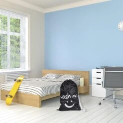 Wonair - Waszak Groot - 60x90cm - Zwart - Met Trekkoord En Draagband 12 Wonair - Waszak Groot - 60x90cm - Zwart - Met Trekkoord En Draagband -Winkel Voor Schoonmaakartikelen 1200x1200 502