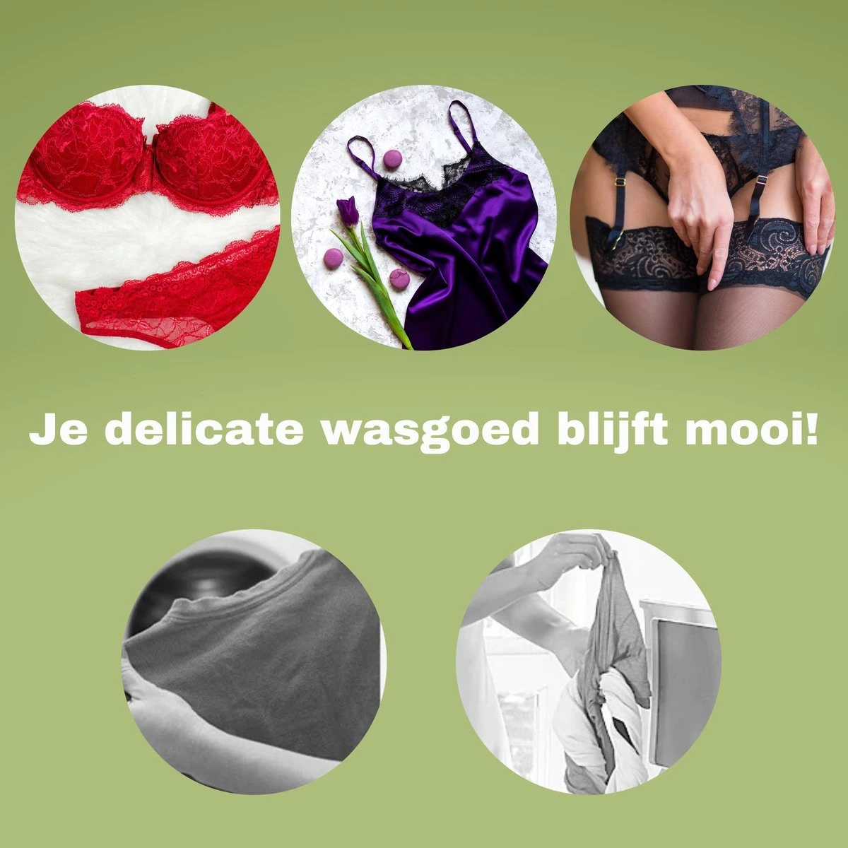 Merkloos Waszak 7x- Waszakken Voor Wasgoed- Laundry Bag- Incl. BH Waszakje Lingerie- Travel Organizer Bags-Set Van 7 4 Merkloos Waszak 7x- Waszakken Voor Wasgoed- Laundry Bag- Incl. BH Waszakje Lingerie- Travel Organizer Bags-Set Van 7 - Afbeelding 4