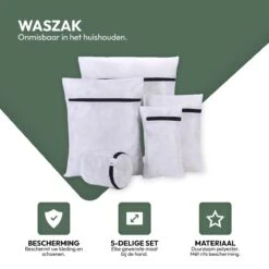 STACK Waszakken | Set Van 5 Waszakjes Met Rits - Waszak - Wasnet - Kledingzakjes - BH Was Zakjes - Laundry Bag Set Voor Ondergoed - Kleding - Delicaat Wasgoed - Wasmachine Zakjes - Wasgoed 12 STACK Waszakken | Set Van 5 Waszakjes Met Rits - Waszak - Wasnet - Kledingzakjes - BH Was Zakjes - Laundry Bag Set Voor Ondergoed - Kleding - Delicaat Wasgoed - Wasmachine Zakjes - Wasgoed -Winkel Voor Schoonmaakartikelen 1200x1200 526