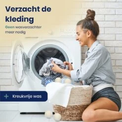 Wooly Drogerballen - 6 Wasdroger Ballen - Duurzaam - Wol - Herbruikbare Wasballen - Wasbol - Wasverzachter 13 Wooly Drogerballen - 6 Wasdroger Ballen - Duurzaam - Wol - Herbruikbare Wasballen - Wasbol - Wasverzachter -Winkel Voor Schoonmaakartikelen 1200x1200 554