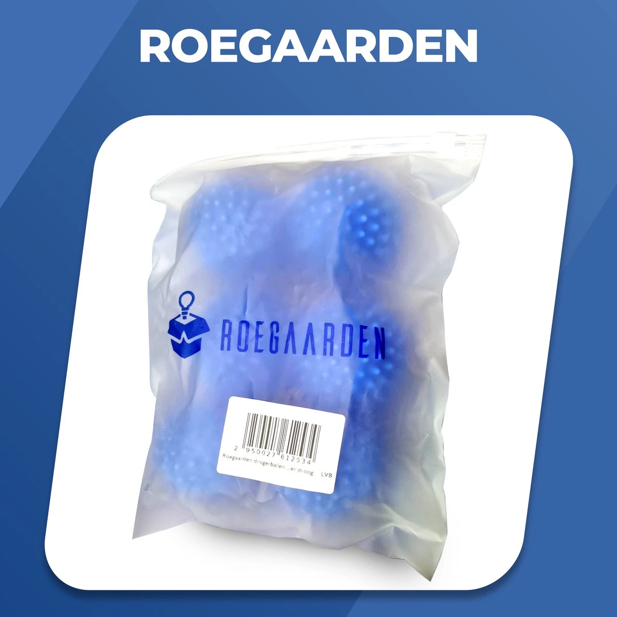 Roegaarden Drogerballen - Wasbollen - 6 Stuks - Siliconen - Sneller Droog - Anti-kreuk 6 Roegaarden Drogerballen - Wasbollen - 6 Stuks - Siliconen - Sneller Droog - Anti-kreuk - Afbeelding 6