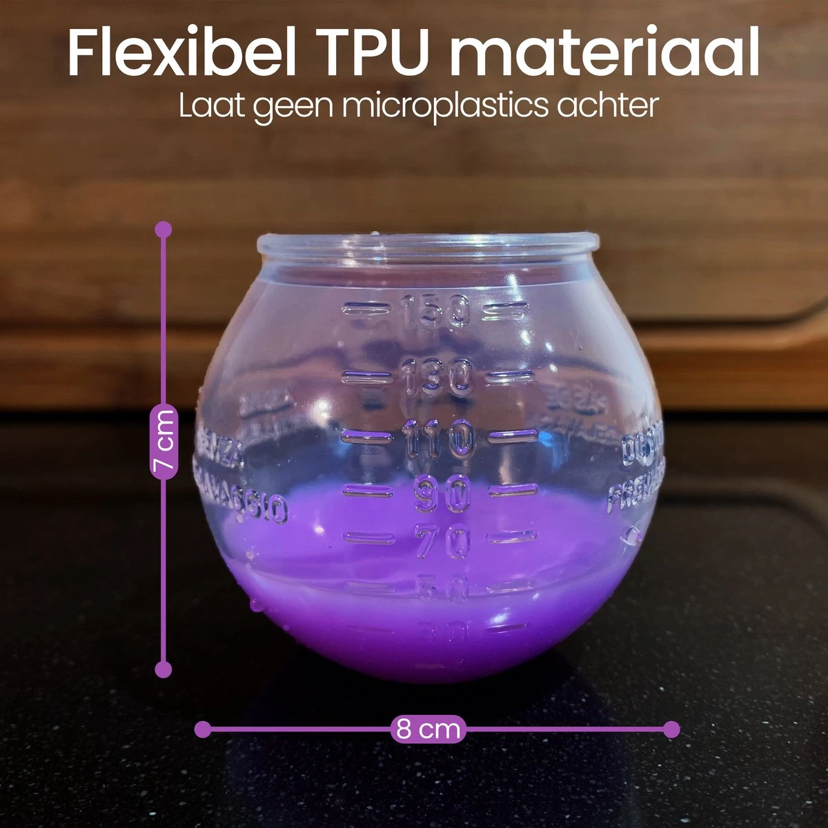 BluGo Doseerbol 5 Stuks - Wasbollen - Doseerdop - Drogerballen - Wasballen - Herbruikbaar - Maataanduiding - 150ml 3 BluGo Doseerbol 5 Stuks - Wasbollen - Doseerdop - Drogerballen - Wasballen - Herbruikbaar - Maataanduiding - 150ml - Afbeelding 3