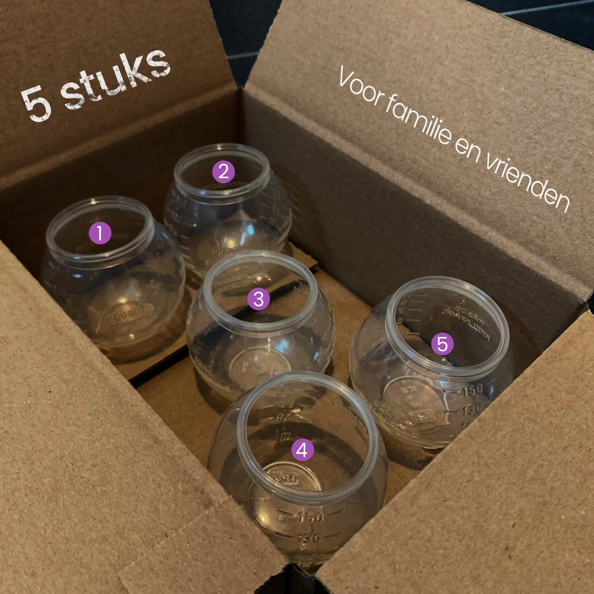 BluGo Doseerbol 5 Stuks - Wasbollen - Doseerdop - Drogerballen - Wasballen - Herbruikbaar - Maataanduiding - 150ml 5 BluGo Doseerbol 5 Stuks - Wasbollen - Doseerdop - Drogerballen - Wasballen - Herbruikbaar - Maataanduiding - 150ml - Afbeelding 5