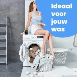 DRYQUICK Drogerballen- Wasbollen- Duurzaam Schapenwol - Herbruikbaar- 6 XL Wasballen Wit -Winkel Voor Schoonmaakartikelen 1200x1200 578