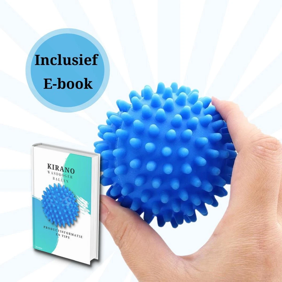 Wasdroger Ballen - Wasbol - Droogballen - Wasbal - Wasballen - Drogerballen - Wasballen Voor Wasmachine - 4 Stuks 8 Wasdroger Ballen - Wasbol - Droogballen - Wasbal - Wasballen - Drogerballen - Wasballen Voor Wasmachine - 4 Stuks - Afbeelding 8