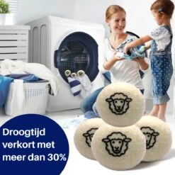 Drogerballen 6 Stuks - Wasbol - Droogballen - Herbruikbare Wasbollen - Wasverzachter - Wasdrogerballen - Doseerbol -Winkel Voor Schoonmaakartikelen 1200x1200 602