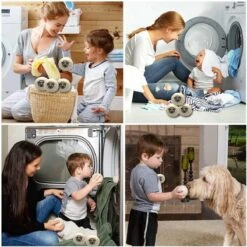 Drogerballen 6 Stuks - Wasbol - Droogballen - Herbruikbare Wasbollen - Wasverzachter - Wasdrogerballen - Doseerbol -Winkel Voor Schoonmaakartikelen 1200x1200 603