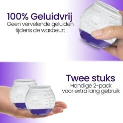 BluGo Doseerbol 2 Stuks - Wasbollen - Doseerdop - Drogerballen - Wasballen - Wasmiddel - Herbruikbaar - Maataanduiding - 150ml 12 BluGo Doseerbol 2 Stuks - Wasbollen - Doseerdop - Drogerballen - Wasballen - Wasmiddel - Herbruikbaar - Maataanduiding - 150ml -Winkel Voor Schoonmaakartikelen 1200x1200 608