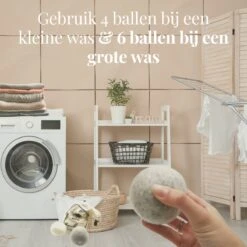 Goodlifehacks Originele XL 6 Stuks Drogerballen - Wasbollen - Wasverzachter - Zero Waste Dryerballs - Duurzaam - Herbruikbare Droogballen - Wit & Grijs - Energie Besparen -Winkel Voor Schoonmaakartikelen 1200x1200 648