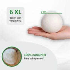 Droger Ballen Wol - Wasdroger Herbruikbare Wollen Droger Ballen - Droogballen Voor Snellere Droogtijd- Set 6 Stuks - Swilix 12 Droger Ballen Wol - Wasdroger Herbruikbare Wollen Droger Ballen - Droogballen Voor Snellere Droogtijd- Set 6 Stuks - Swilix -Winkel Voor Schoonmaakartikelen 1200x1200 654
