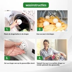 Droger Ballen Wol - Wasdroger Herbruikbare Wollen Droger Ballen - Droogballen Voor Snellere Droogtijd- Set 6 Stuks - Swilix 13 Droger Ballen Wol - Wasdroger Herbruikbare Wollen Droger Ballen - Droogballen Voor Snellere Droogtijd- Set 6 Stuks - Swilix -Winkel Voor Schoonmaakartikelen 1200x1200 655