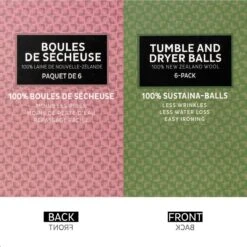 Lavayette XL Drogerballen Met 25ml Wasparfum - WasdrogerBallen – Droogballen – Wasbol – 100% Nieuw-Zeelands Schapenwol – Milieu- En Diervriendelijk – 6 Stuks -Winkel Voor Schoonmaakartikelen 1200x1200 664