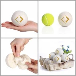 LuxerLiving Wasbol Set Van 6 - Droogt Tot 30% Sneller - Wasverzachter - Droger Ballen - Dryer Balls - Ecologisch - 100% Wol 11 LuxerLiving Wasbol Set Van 6 - Droogt Tot 30% Sneller - Wasverzachter - Droger Ballen - Dryer Balls - Ecologisch - 100% Wol -Winkel Voor Schoonmaakartikelen 1200x1200 703