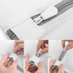 ForDig Wasnet Waszakjes (5 Stuks) Voor Lingerie En Fijne Was - Geschikt Voor Wasmachine - Met Rits - Wit -Winkel Voor Schoonmaakartikelen 1200x1200 715