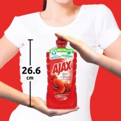 Ajax® Ajax Allesreiniger Fête Des Fleur Rode Bloem 8 X 1L - Voordeelverpakking -Winkel Voor Schoonmaakartikelen 1200x1200 777