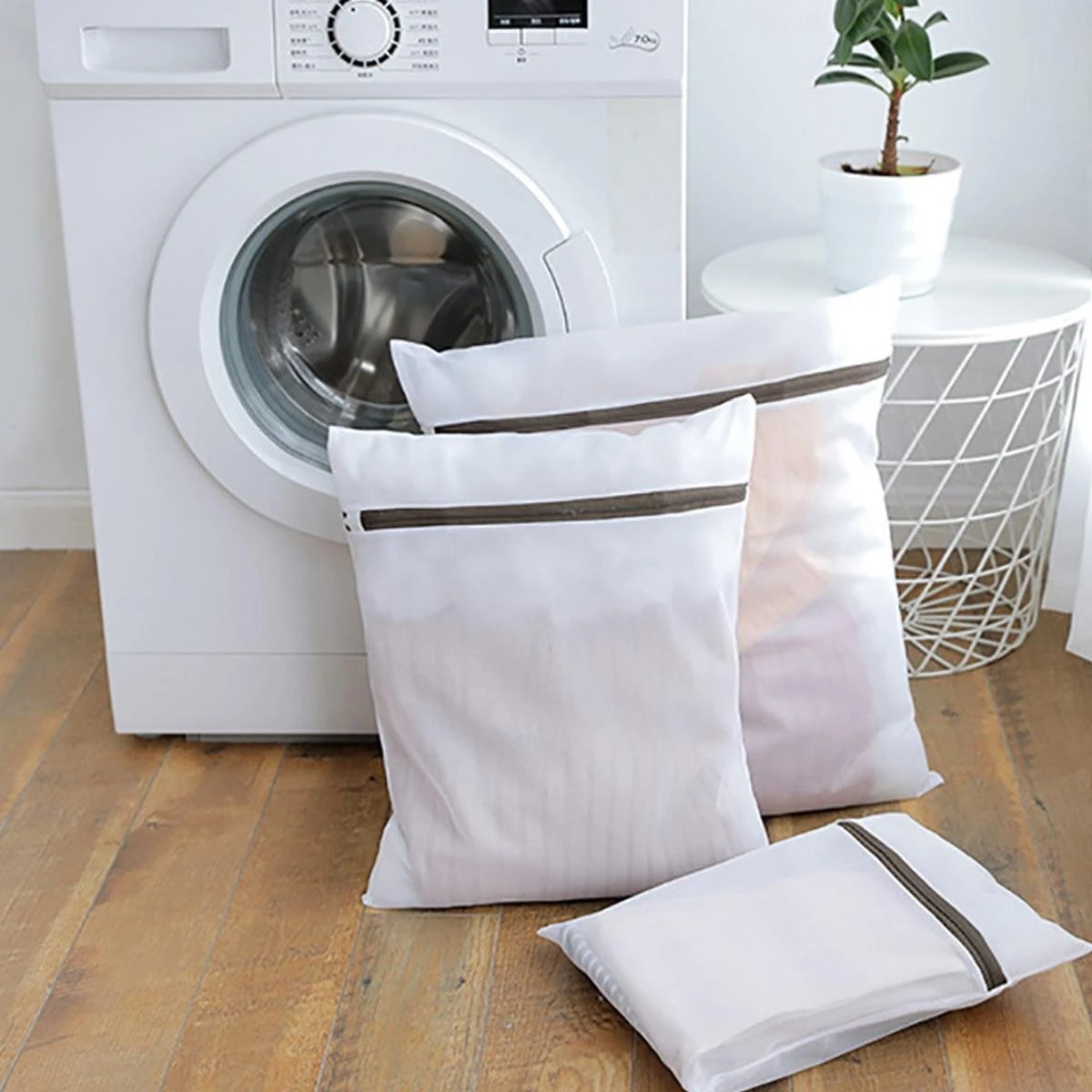 Merkloos Waszakken - Wasnetten - Bescherm Je Wasgoed En Wasmachine - Packing Cubes - Travel Organizer - 7 Stuks 2 Merkloos Waszakken - Wasnetten - Bescherm Je Wasgoed En Wasmachine - Packing Cubes - Travel Organizer - 7 Stuks - Afbeelding 2