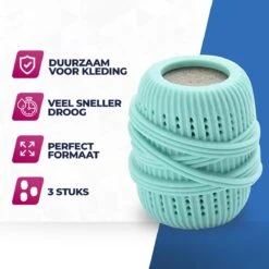 Roegaarden Drogerballen - Droogballen - Met Spons - Duurzaam - Sneller Droog -Winkel Voor Schoonmaakartikelen 1200x1200 9