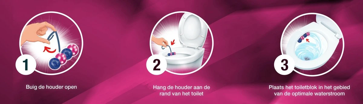 Witte Reus Kracht Actief Toiletblok - Bloesem - WC Blokjes Voordeelverpakking - 10 Stuks 10 Witte Reus Kracht Actief Toiletblok - Bloesem - WC Blokjes Voordeelverpakking - 10 Stuks - Afbeelding 10