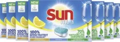 SUN® Sun All-In-1 Citroen Vaatwastabletten - 7 X 24 Tabletten - Voordeelverpakking 12 SUN® Sun All-In-1 Citroen Vaatwastabletten - 7 X 24 Tabletten - Voordeelverpakking -Winkel Voor Schoonmaakartikelen 1200x417 1