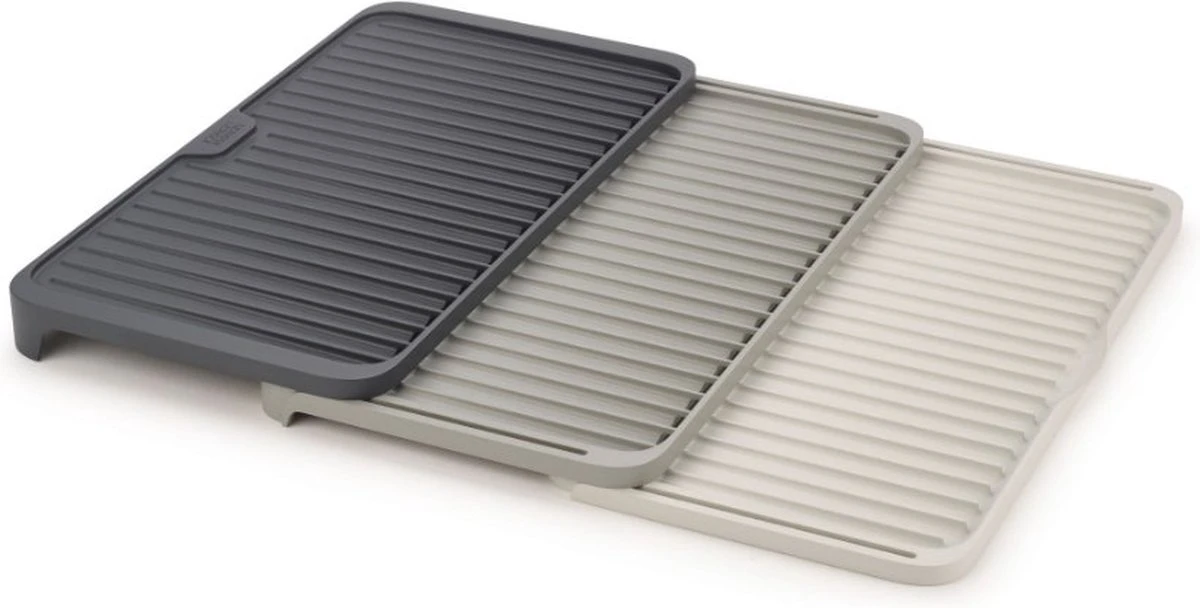 Joseph Joseph - Tier - Afdruipmat - Uitschuifbaar - Grijs 6 Joseph Joseph - Tier - Afdruipmat - Uitschuifbaar - Grijs - Afbeelding 6