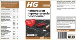 HG Natuursteen Impregnerende Beschermer (HG Product 32) - 1L - Tegen Het Intrekken Van Vuil - Ook Voor Granito En Marmer Composiet 9 HG Natuursteen Impregnerende Beschermer (HG Product 32) - 1L - Tegen Het Intrekken Van Vuil - Ook Voor Granito En Marmer Composiet -Winkel Voor Schoonmaakartikelen 1200x640 2