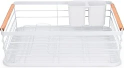 Navaris Afdruiprek Met Uitneembare Bestekhouder - Afwasrek Met Losse Lekbak - Vaatwasrek Met Plateau - Voor Bestek, Borden, Schalen En Pannen 15 Navaris Afdruiprek Met Uitneembare Bestekhouder - Afwasrek Met Losse Lekbak - Vaatwasrek Met Plateau - Voor Bestek, Borden, Schalen En Pannen -Winkel Voor Schoonmaakartikelen 1200x663