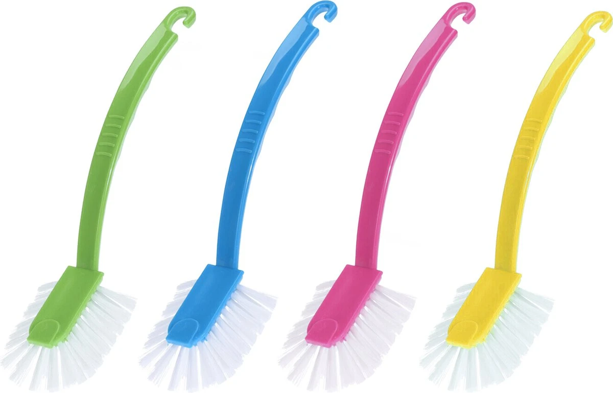 Excellent Houseware Afwasborstel Met Ophanghaakje In Verschillende Kleuren 27 Cm 1 Excellent Houseware Afwasborstel Met Ophanghaakje In Verschillende Kleuren 27 Cm