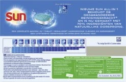 SUN® Sun All-In-1 Citroen Vaatwastabletten - 7 X 24 Tabletten - Voordeelverpakking 13 SUN® Sun All-In-1 Citroen Vaatwastabletten - 7 X 24 Tabletten - Voordeelverpakking -Winkel Voor Schoonmaakartikelen 1200x786 2
