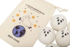 Miki's Goods® XL Wollen Drogerballen 6 Stuks - Panda Wasballen - Duurzaam - Wasbol - 100% Nieuw-Zeelandse Schapenwol - Wasbollen - Herbruikbaar- Droogballen - Snellere Droogtijd - Zuigt Dierenharen Op 11 Miki's Goods® XL Wollen Drogerballen 6 Stuks - Panda Wasballen - Duurzaam - Wasbol - 100% Nieuw-Zeelandse Schapenwol - Wasbollen - Herbruikbaar- Droogballen - Snellere Droogtijd - Zuigt Dierenharen Op -Winkel Voor Schoonmaakartikelen 1200x800 9