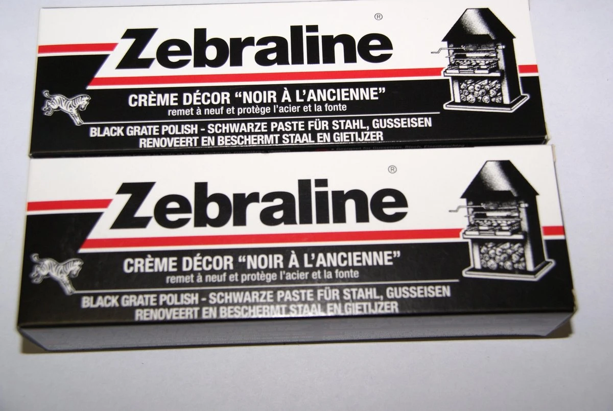 Zebraline Kachelpoets - Kachelzwart - Black Polish - Zwart - 100ml - 2 Tubes 1 Zebraline Kachelpoets - Kachelzwart - Black Polish - Zwart - 100ml - 2 Tubes