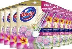 Glorix Aroma Lux Pink Jasmine & Elderflower Toiletblokken - 9 Stuks - Voordeelverpakking 13 Glorix Aroma Lux Pink Jasmine & Elderflower Toiletblokken - 9 Stuks - Voordeelverpakking -Winkel Voor Schoonmaakartikelen 1200x827