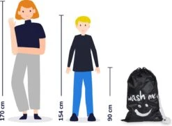 Wonair - Waszak Groot - 60x90cm - Zwart - Met Trekkoord En Draagband 13 Wonair - Waszak Groot - 60x90cm - Zwart - Met Trekkoord En Draagband -Winkel Voor Schoonmaakartikelen 1200x877