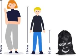 Wonair - Grote Waszak - Laundry Bag - Wash Me - 60x90cm - Zwart - Met Trekkoord 12 Wonair - Grote Waszak - Laundry Bag - Wash Me - 60x90cm - Zwart - Met Trekkoord -Winkel Voor Schoonmaakartikelen 1200x891