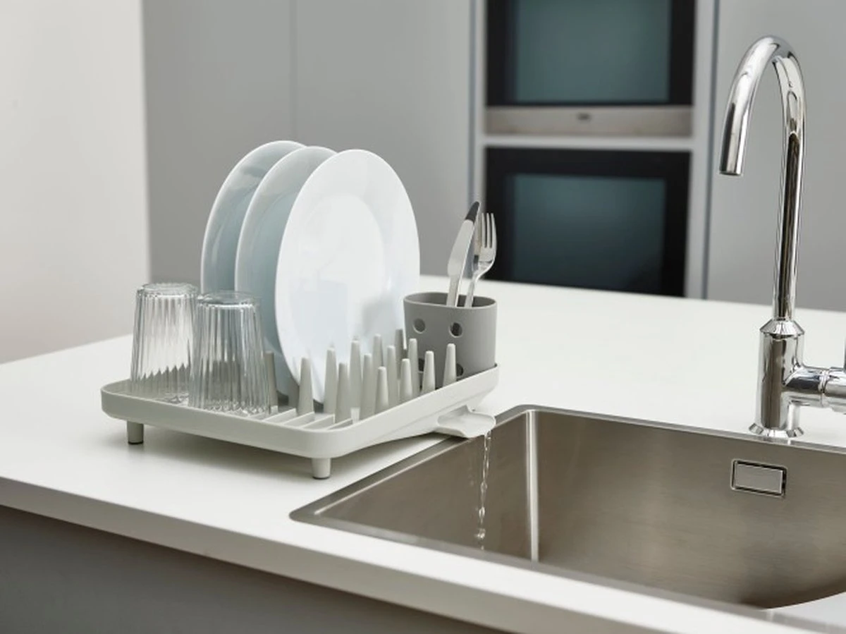 Joseph Joseph Duo Afdruiprek - Compact - Grijs 4 Joseph Joseph Duo Afdruiprek - Compact - Grijs - Afbeelding 4